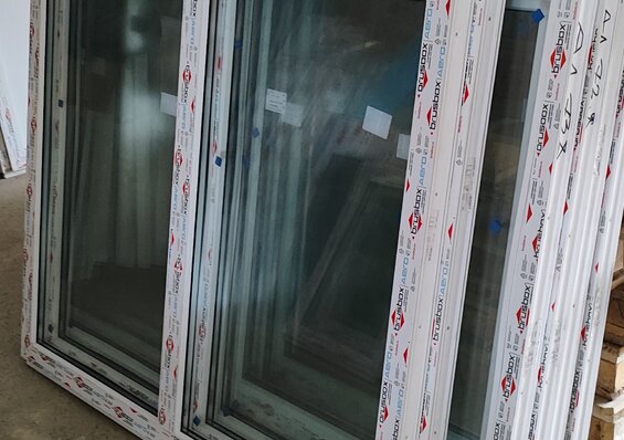 ОКНО ПВХ ГЛУХОЕ 1400 на 1170