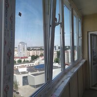 Остекление балкона ПВХ