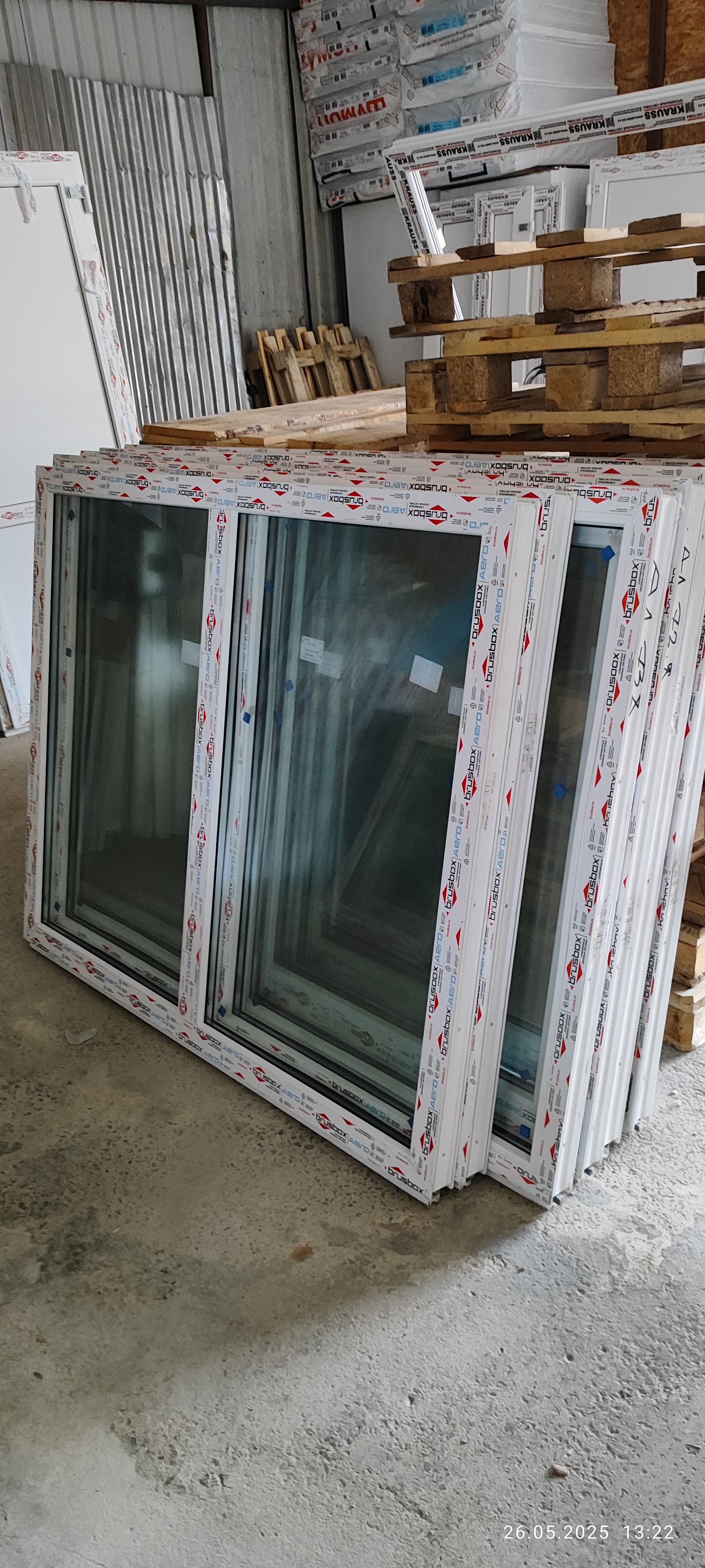 ОКНО ПВХ ГЛУХОЕ 1400 на 1170