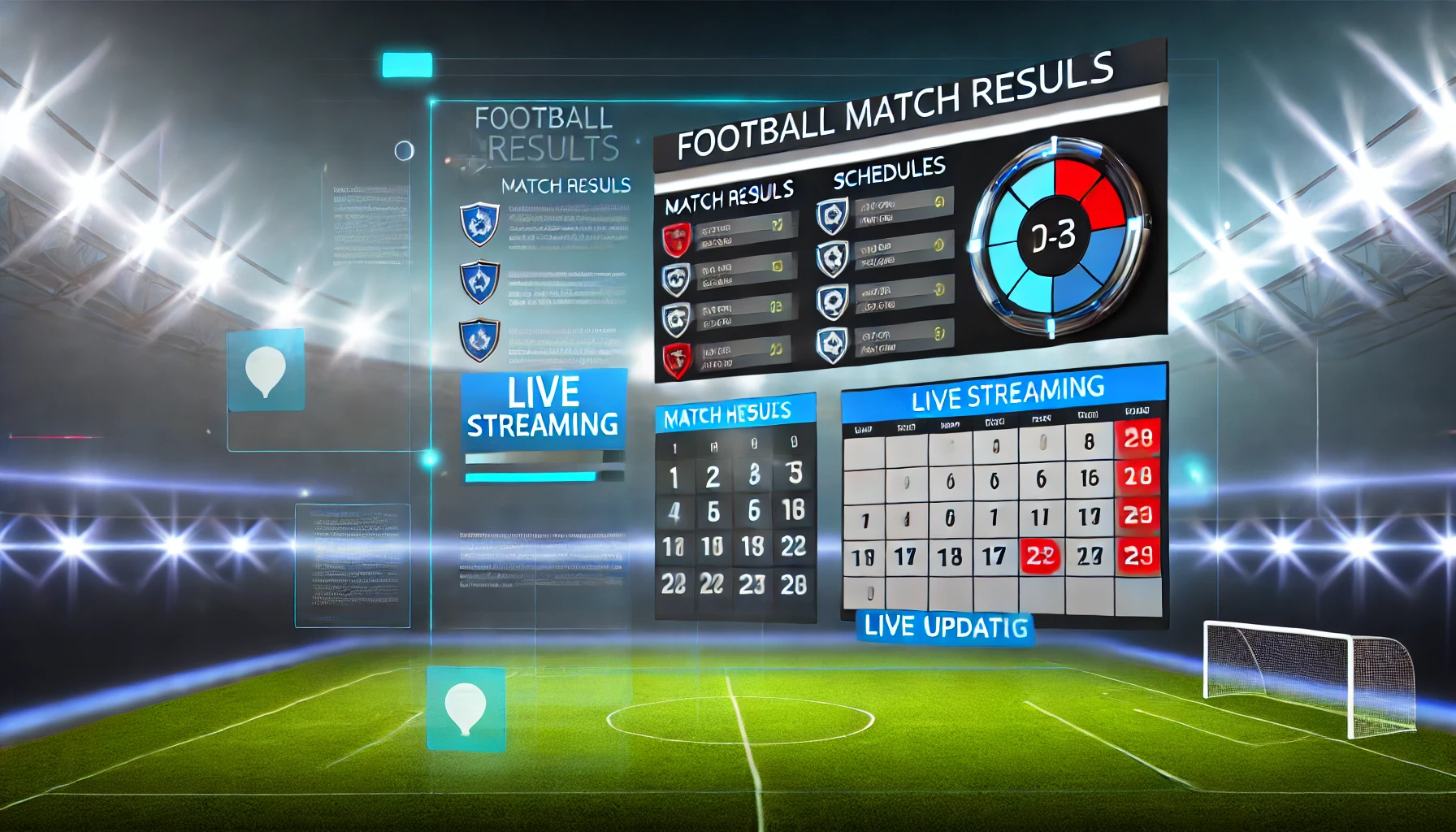 Результаты матчей по футболу: расписание и прямые трансляции