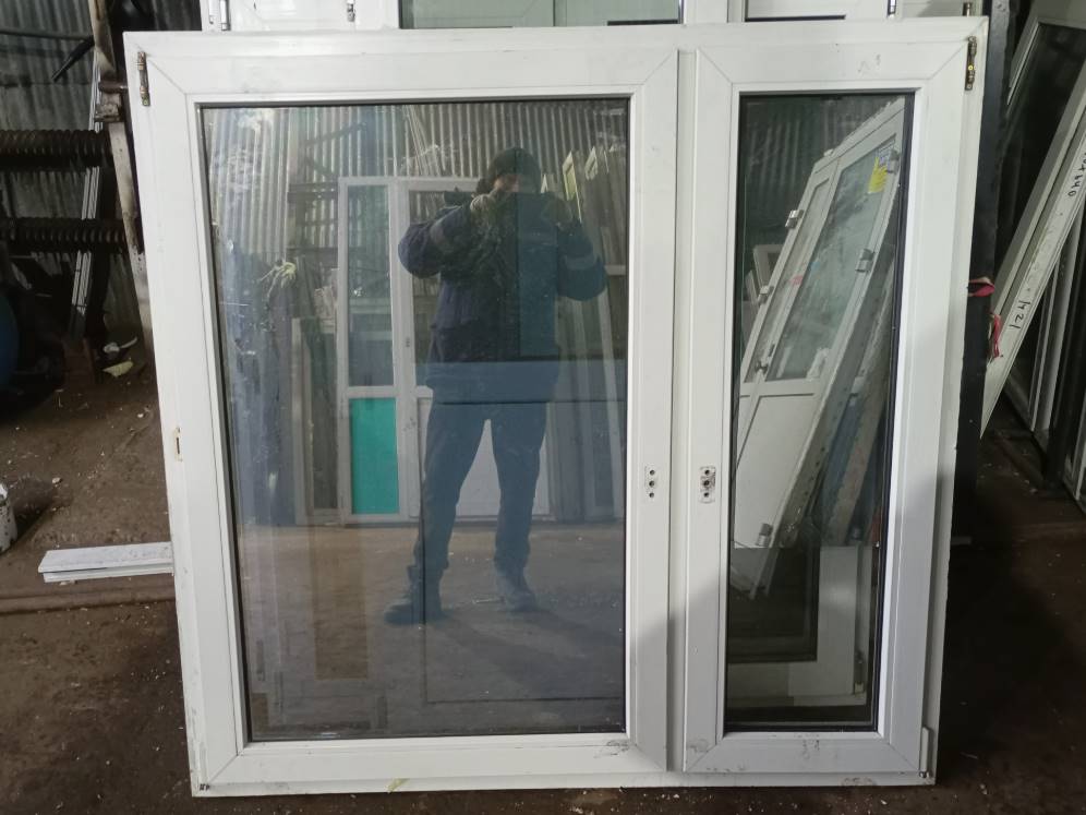 Склад готовых окон ПВХ Готовые окна для гаража с усиленным профилем