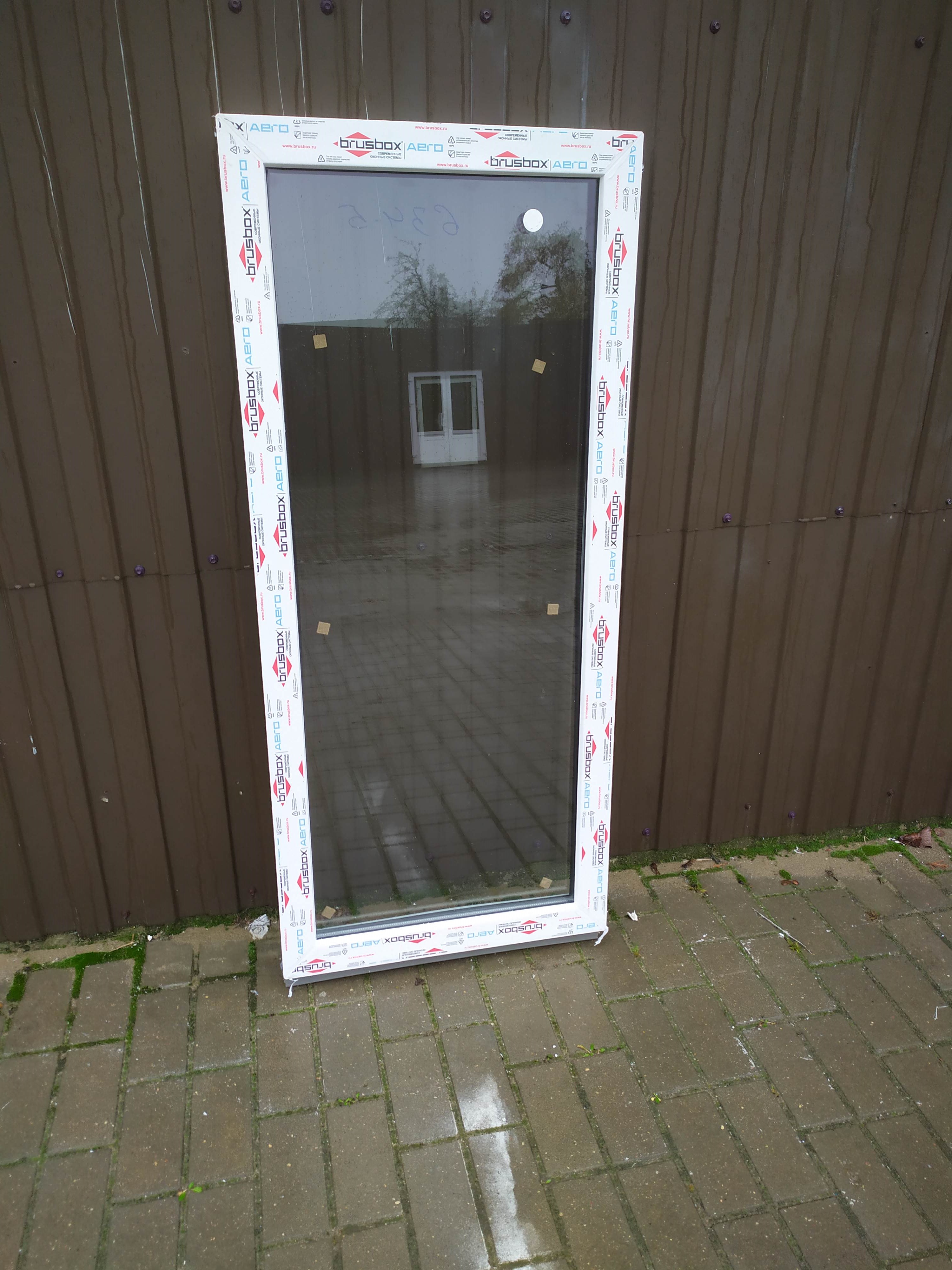 ОКНО ПВХ ГЛУХОЕ 600 на 1350